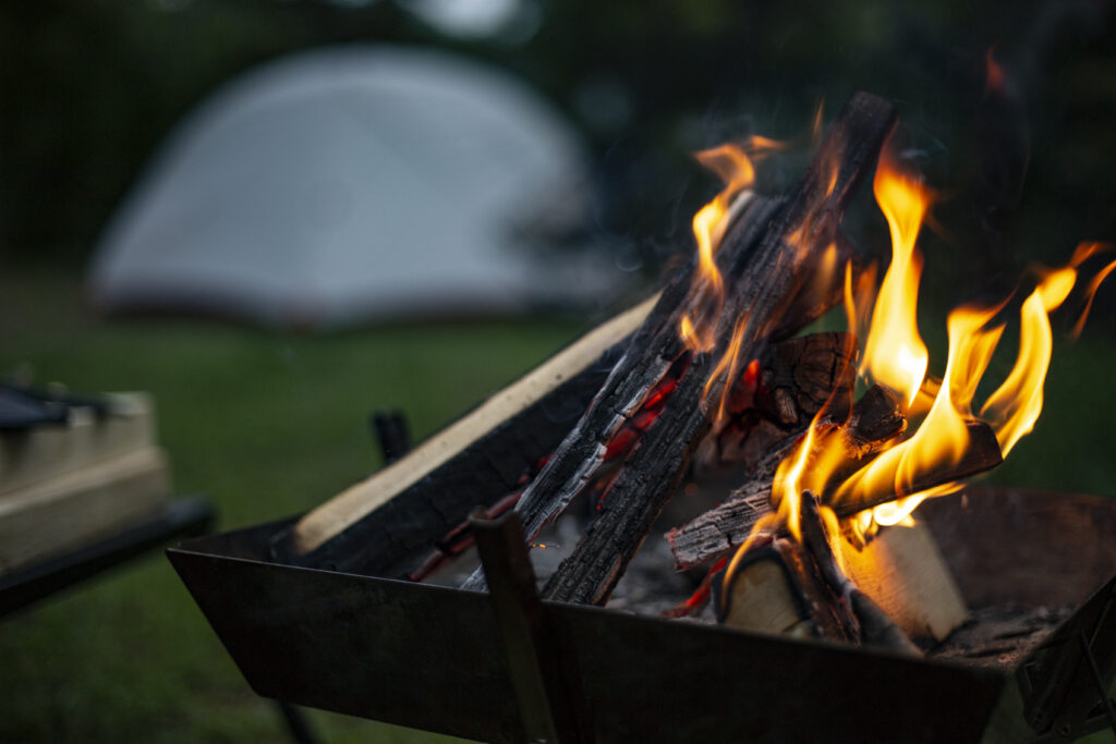 焚き火